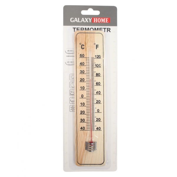 Medinis lauko termometras Galaxy Home (-40°C iki +50°C)