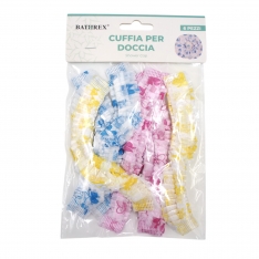 Dušo kepuraitės BATHREX, 6 vnt.