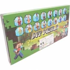 Rinkinys „My World“ Minecraft figūrėlės, 16 vnt.
