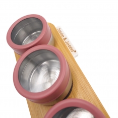 Magnetinė prieskoninė (4 indeliai) Magnetinė prieskoninė (4 indeliai)