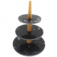 3 pakopų serviravimo padėklas