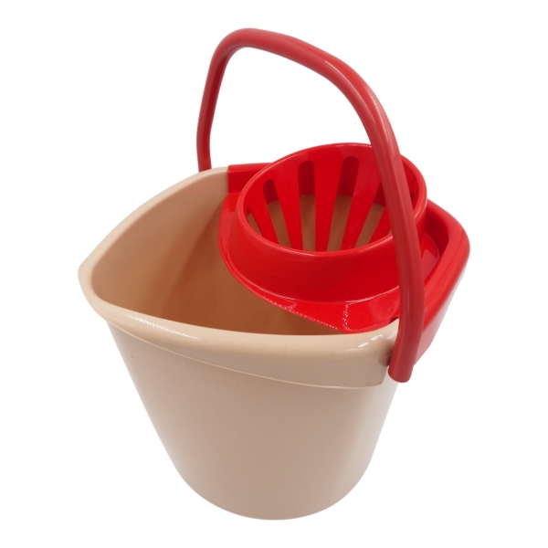 Plastikinis kibiras su gręžikliu, 14 L