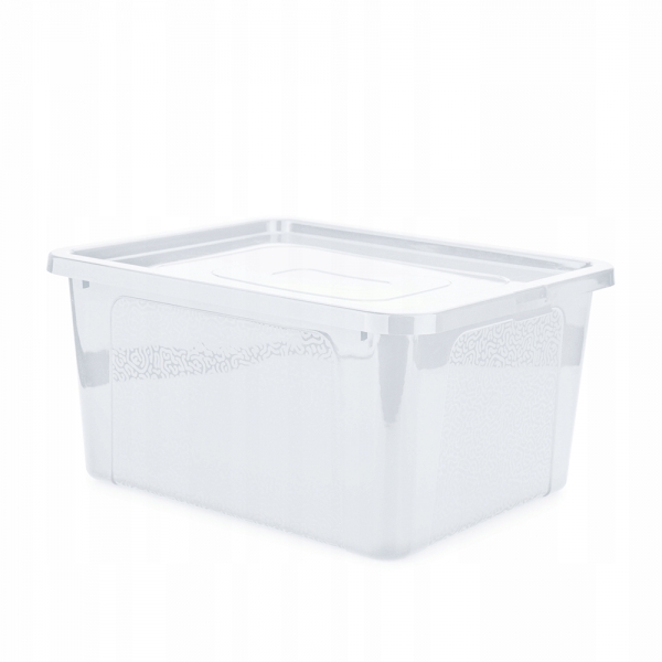 Plastikinis sandėliavimo konteineris su dangčiu, 20L