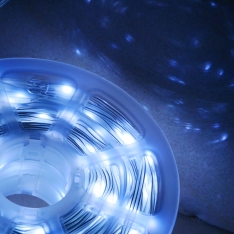 LED girlianda CHOMIK „Micro Wire Light“ 500 LED, šaltai balta, 50 m