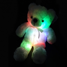 Šviečiantis pliušinis meškiukas