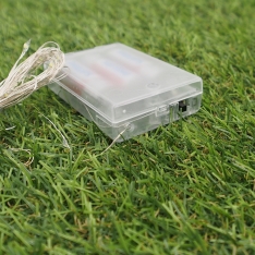 100 LED Girlianda, šaltai balta