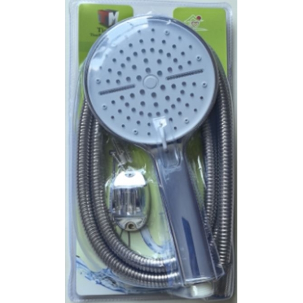 Dušo galvutė su žarna "Chrome"