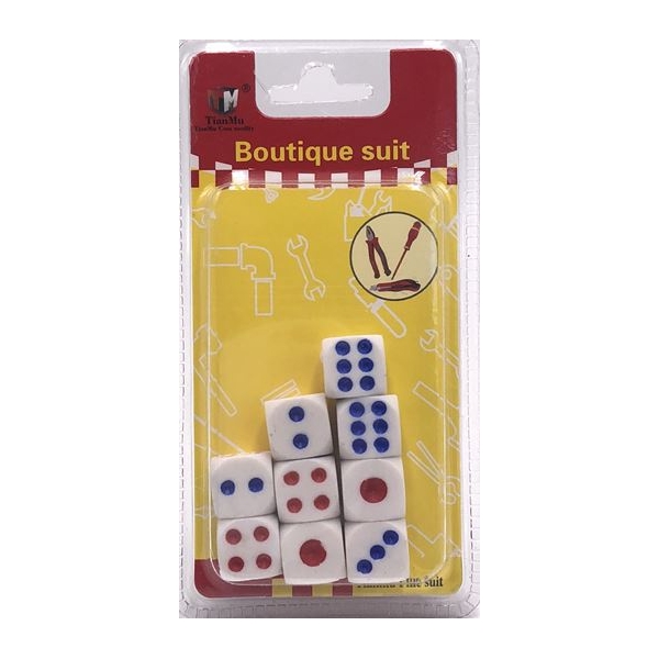 Žaidimų kauliukai 9 vnt.