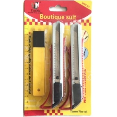 2vnt. kanceliarinių peilių rinkinys