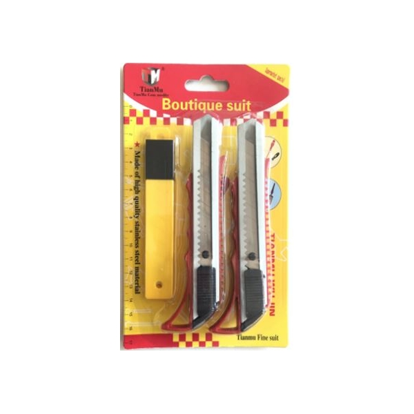 2vnt. kanceliarinių peilių rinkinys