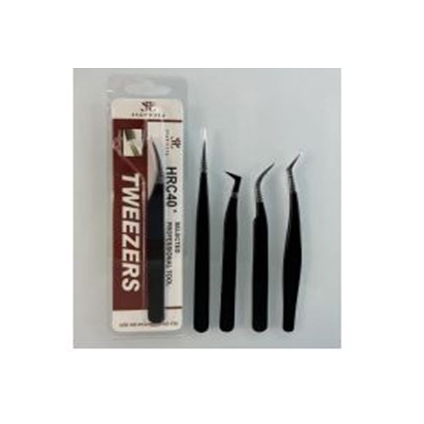 Pincetų rinkinys blakstienų priauginimui