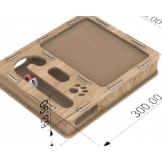 Kačių draskyklė "Galvosūkis" TR2032K