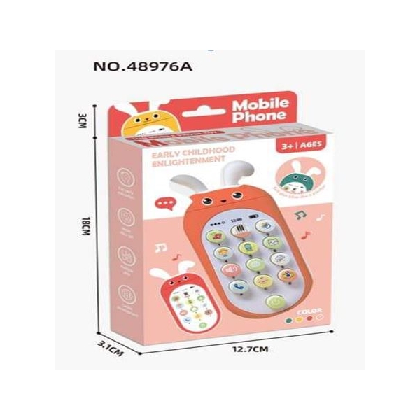 Vaikiškas įvairių garsų telefonas