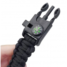 Išgyvenimo apyrankė JUODA