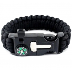 Išgyvenimo apyrankė JUODA