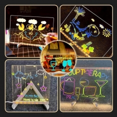 LED piešimo dekoracija