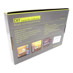 LED piešimo dekoracija