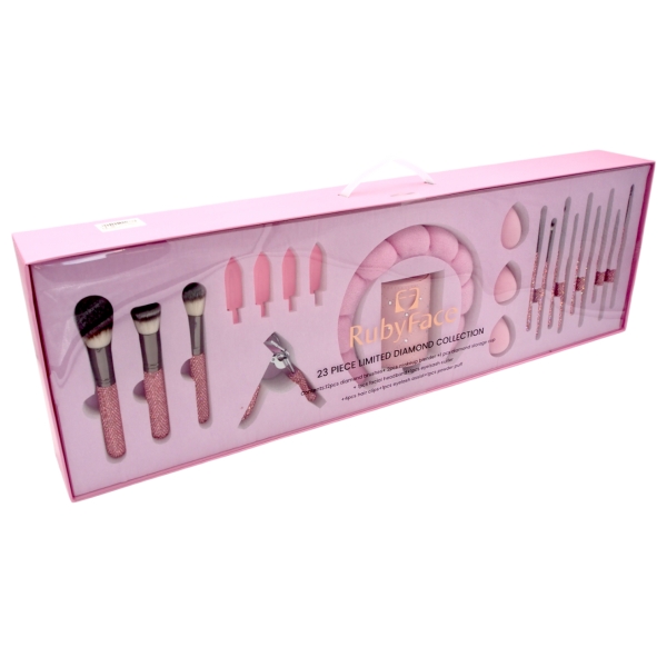 RubyFace 23 dalių makiažo rinkinys „Limited Diamond Collection“