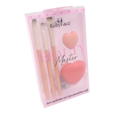 Akių šešėlių teptukai + kempinėlės