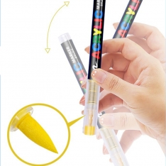 Akriliniai flomasteriai „LIQUID“ – 12 spalvų