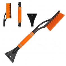 Automobilio sniego ir ledo valymo rinkinys su teleskopine šluota