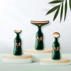 Soninis liftinguojantis masažuoklis 3in1 veidui, kaklui ir paakių zonai