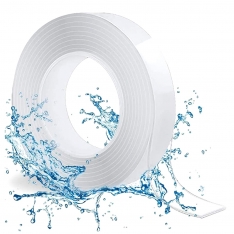 Daugkartinė dvipusė skaidri lipni juosta – 3 m