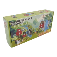 Magnetinių kubelių rinkinis, 100 kubelių