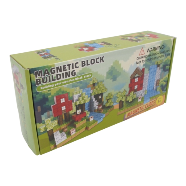 Magnetinių kubelių rinkinis, 100 kubelių