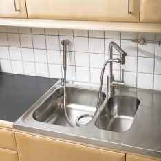 Papildomas kriauklės du6as su tvirta 1750 mm žarna