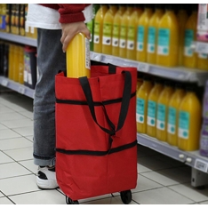 Pirkinių krepšys su ratukais