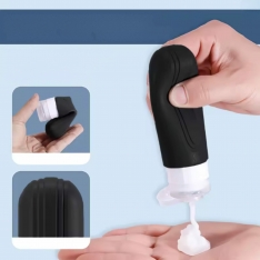 Silikoninių kelioninių buteliukų rinkinys