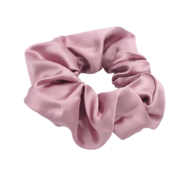 Satininė plaukų gumytė (rožinė)