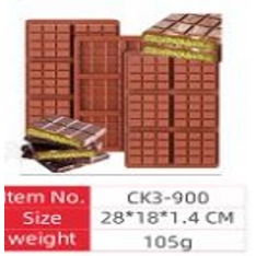 Silikoninė forma šokoladui / batonėliams