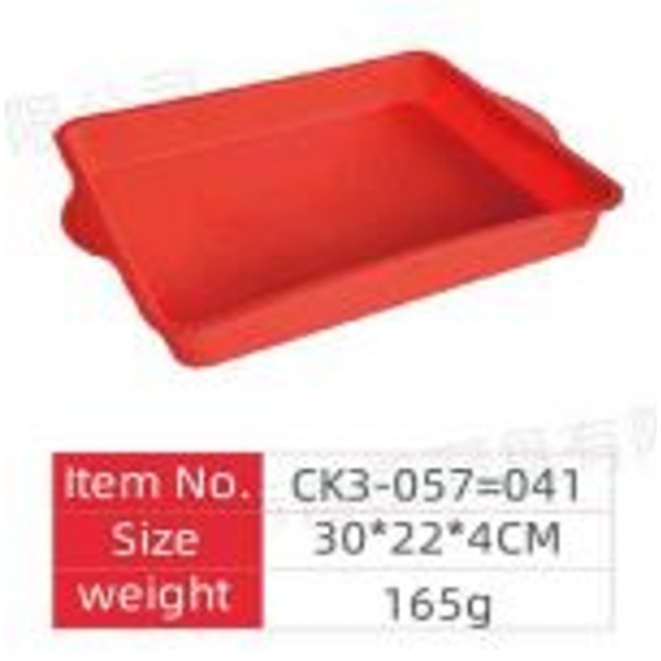 Stačiakampė silikoninė kepimo forma – 30 × 22 × 4 cm