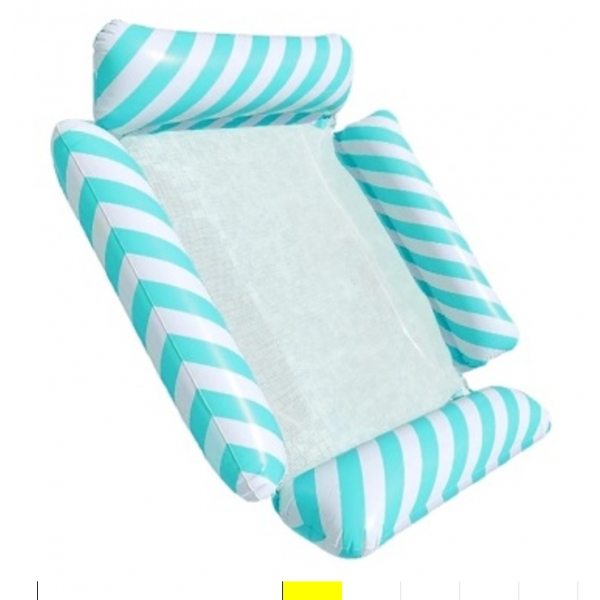 Pripučiamas vandens hamakas / čiužinys su tinkleliu