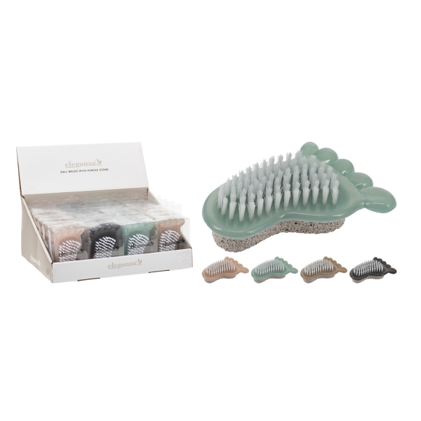 Pėdų šepetėlis su pemza