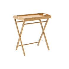 Sulankstomas bambukinis staliukas – padėklas