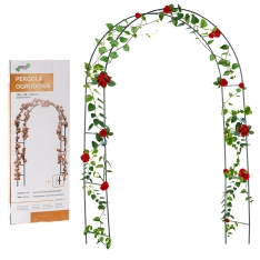 Metalinė sodo pergola vijokliniams augalams 140 × 38 × 240 cm