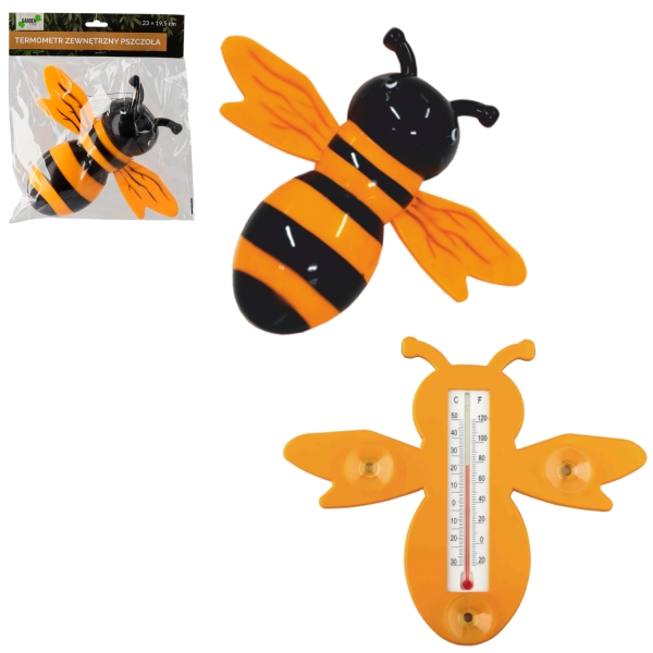 Lauko termometras „Bitė“ su siurbtukais
