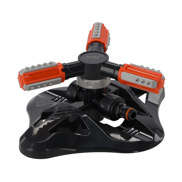 Sodo purkštuvas, besisukantis, trijų svirčių