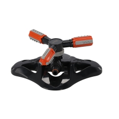 Sodo purkštuvas, besisukantis, trijų svirčių