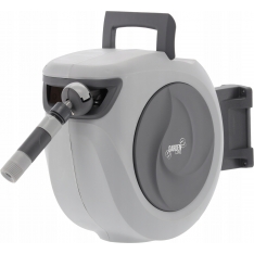 Automatinis sodo žarnos laikiklis su žarna 30 m + 2 m