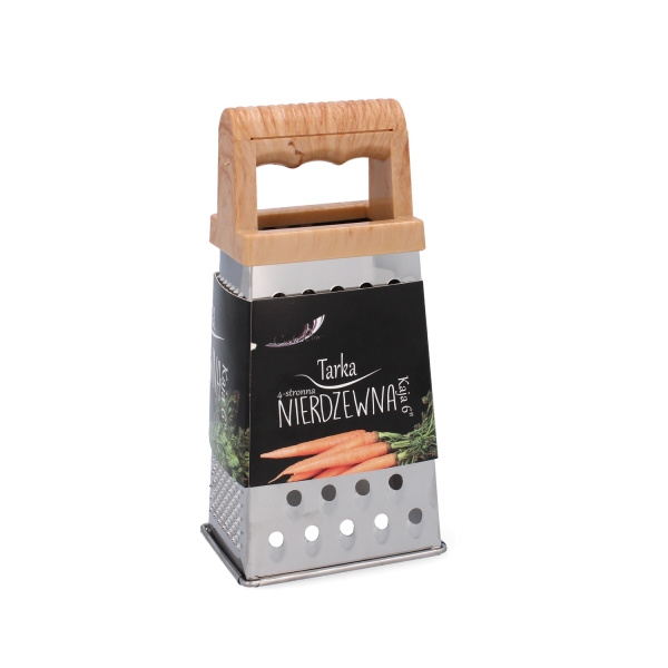 Nerūdijančio plieno keturpusė tarka KAJA, 18 cm