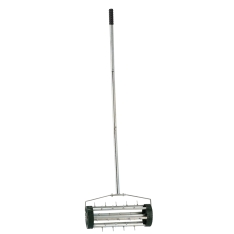 Rankinis vejos aeratorius su ratukais, 148 cm