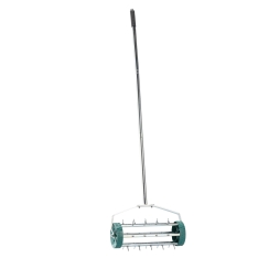 Rankinis vejos aeratorius su ratukais, 148 cm