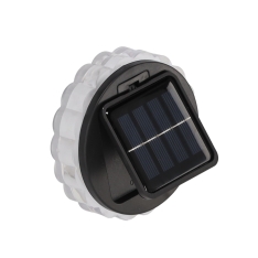 Saulės energija įkraunami LED sieniniai šviestuvai, 2 vnt.