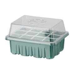 Mini šiltnamių rinkinys daiginimui su LED apšvietimu – 3 vnt.