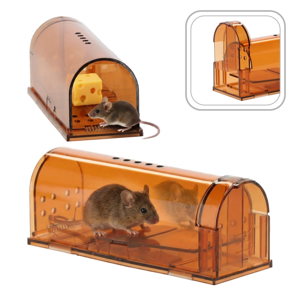 Gyva gaudyklė pelėms 17 x 6,2 x 6,4 cm