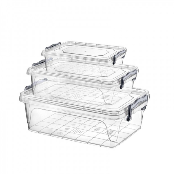 Maisto laikymo indų rinkinys MULTI IBOX, 3 vnt.